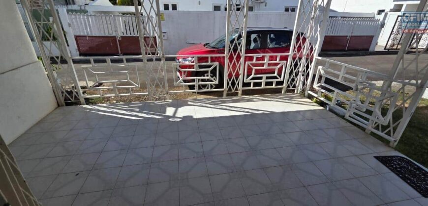 Location d’une maison avec villa dans un complexe résidentiel et sécurisé à Flic en Flac Maurice