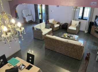 À vendre une agréable villa familiale avec roof top et vue sur les montagnes à Pereybère Maurice