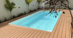 En vente une villa contemporaine neuve de 270 m² avec piscine et rooftop offrant vue montagne à Balaclava Maurice