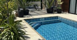 OFIM met en location une charmante villa de plain pied avec piscine dans le quartier paisible de Mont Mascal à Grandbaie Maurice
