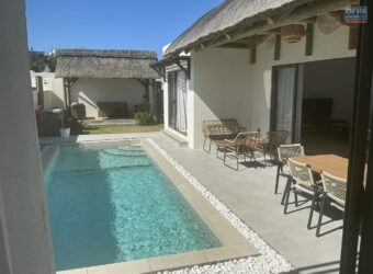 Location d’une villa récente avec piscine proche de plages et commerces à Grand Gaube Maurice