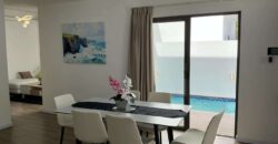 En vente une villa récente meublée à quelques pas de la plage à Trou aux Biches Maurice