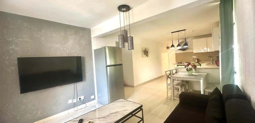 En location un appartement lumineux à 2 min à pied de la plage à Flic en Flac Maurice