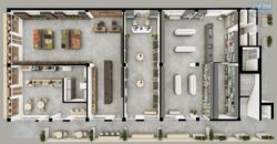 À vendre espaces commerciaux et bureaux modernes à Flic en Flac Maurice