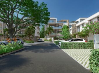 Accessible aux étrangers: En vente un appartement de 87 m² avec jardin privatif et vue montagne à Tamarin Maurice