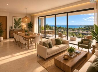À vendre un appartement accessible aux étrangers dans une résidence contemporaine au cœur de la Smart City de Tamarin Maurice